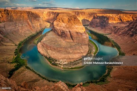 The Colorado River At The Grand Canyon In Arizona Usa High Res Stock