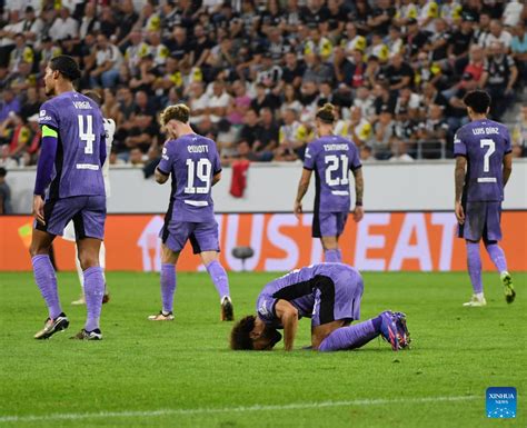 Uefa Europa League Lask Linz Vs Liverpool Xinhua