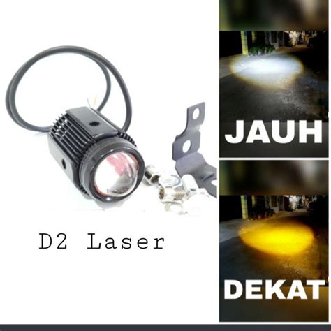 Jual Sparepart Lampu Tembak Laser D Superbright Hi Low Putih Kuning