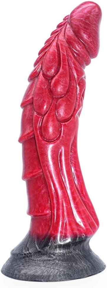 Jixaxe Realistic Dildo Flüssiges Silikon Realistischer Dragon Dildo mit