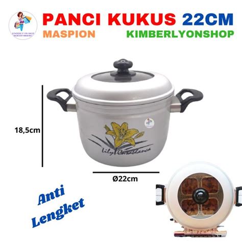 Jual Kimberlyonshop Panci Kukus Nasi Steamer Rice Cooker Cm Maspion