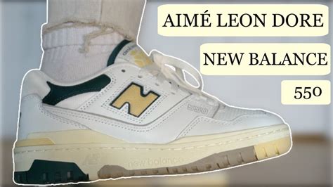 Aime Leon Dore New Balance 550 Natural Green Review And On Feet Sizing