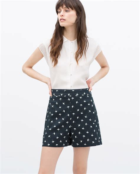 Bermudas en la nueva colección de Zara Woman primavera verano 2015