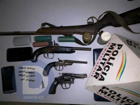 Abordagem Em Ipaba Termina Presos E Armas De Fogo Apreendidas