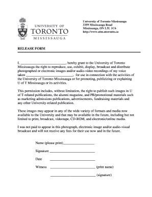 Fillable Online Utm Toronto University Of Toronto Mississauga Fax Email