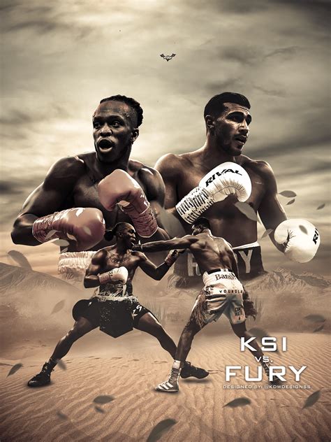 KSI Vs. Tommy Fury Poster :: Behance