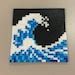 Hokusais The Great Wave Off Kanagawa Mini Etsy