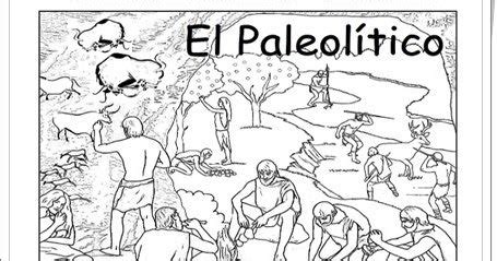 El Paleol Tico Ficha De Historia De Primaria Webdelmaestro La