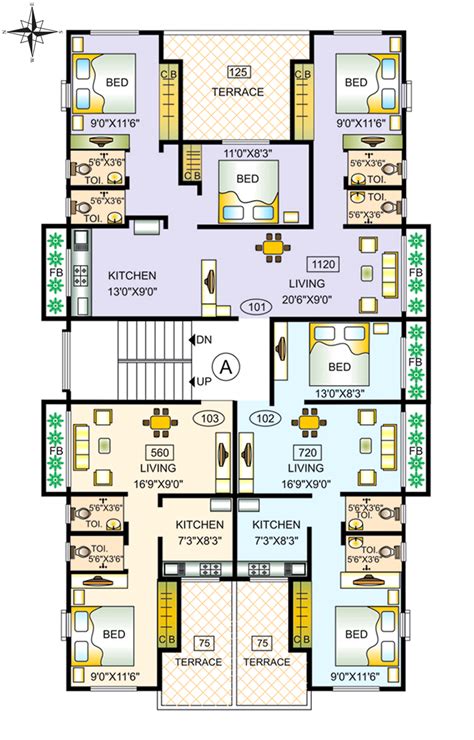 Arcade Providence Floor Plan - floorplans.click