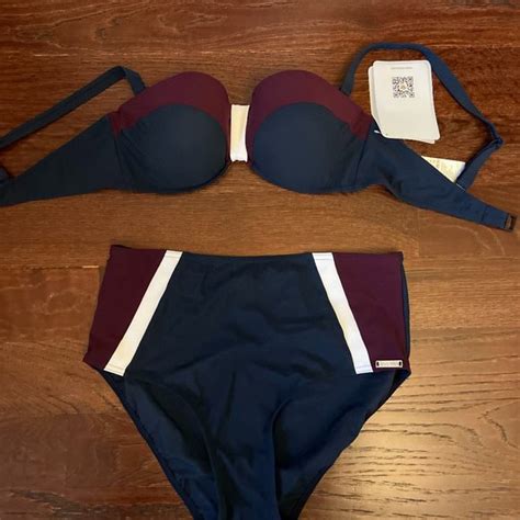 Opera Swim Nwt Stunning And Elegant Twopiece Swimsuit Bikini Set