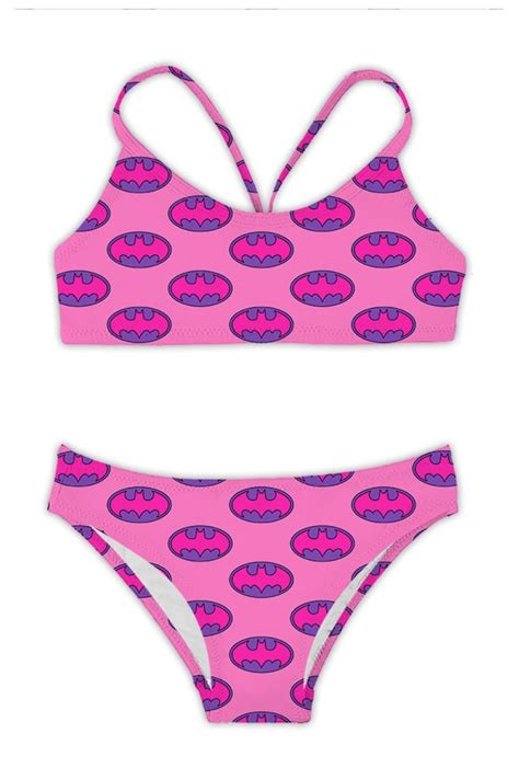 Slipstop Kız Çocuk Batgirl Junior Bikini