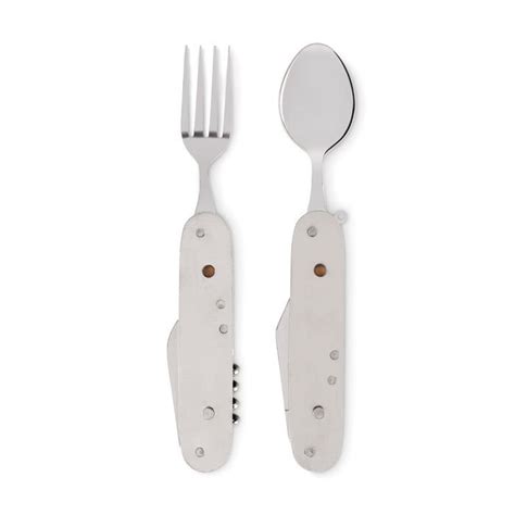 Multi Function Folding Camping Cutlery Set Cutlery Sets Custom