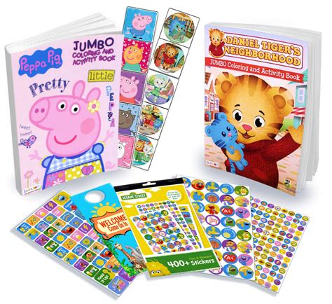 Buy Coloring And Activity Set Bundle Includes Peppa Pig Coloring Book