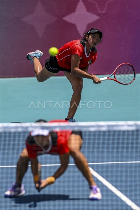 Tenis Ganda Putri Indonesia Raih Medali Perak Sea Games Antara Foto