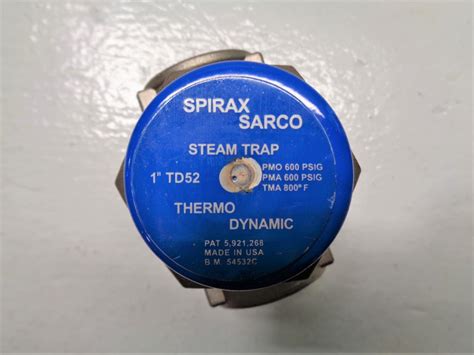 Spirax Sarco Td Thermodynamic Steam Trap Npt C