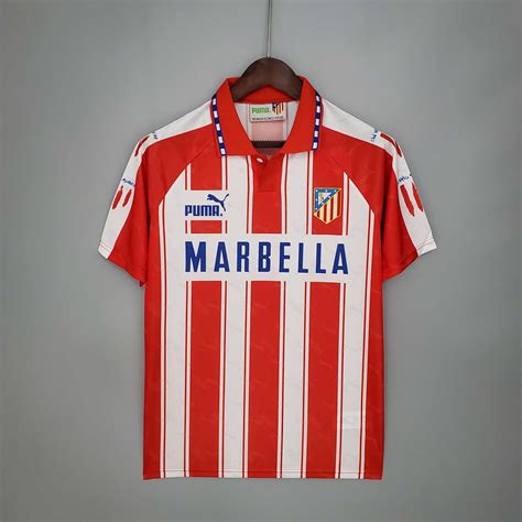 Camiseta Retro Atl Tico De Madrid Marcas Jerez