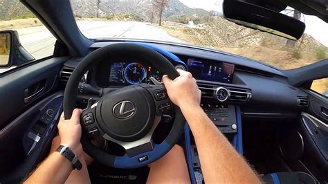 2022 Lexus RC F Fuji Speedway Edition POV Test Drive Binaural Audio