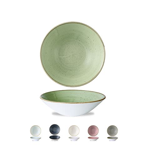 Stonecast Deep Coupe Plate 8 67 Various Colours