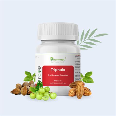 Triphala Capsules Dharmayu Clinic