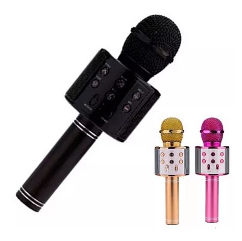 Microfono Karaoke Q7 Bluetooth Inalambrico Parlante Efectos