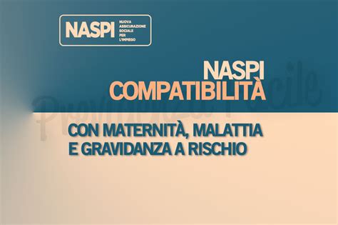 Malattia maternità e gravidanza a rischio durante la Naspi