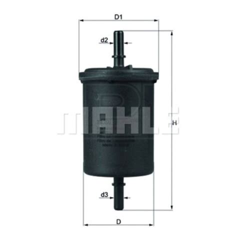 Inline Fuel Filter Mahle Kl Car Fits Nissan Renault