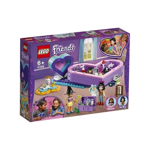 Lego Friends 41359 Caixa De Coração Da Amizade No Shoptime