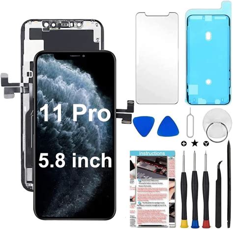 For Iphone 11 Pro Screen Replacement 5 8 Inch Lcd Touch Screen Display Digitizer