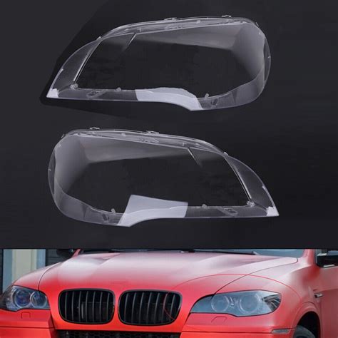 Bmw X E Headlight Lens Plastic Covers