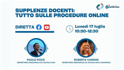 Supplenze Docenti Tutto Sulle Procedure Online Youtube