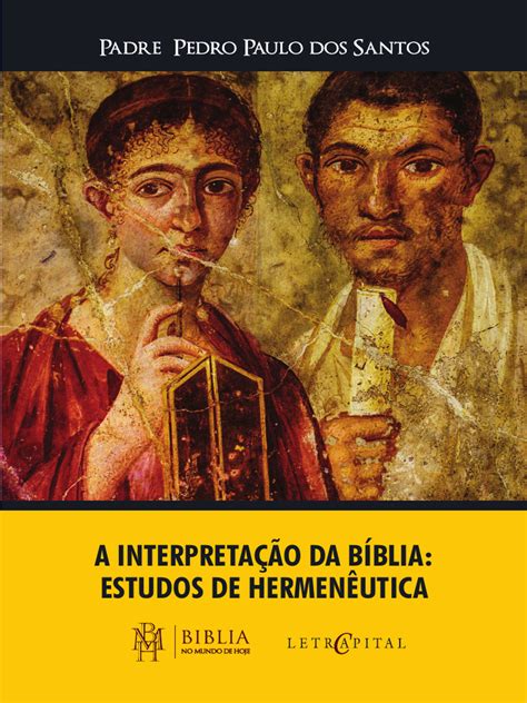 A Interpretação Da Bíblia Pdf Bíblia Cânon Bíblico