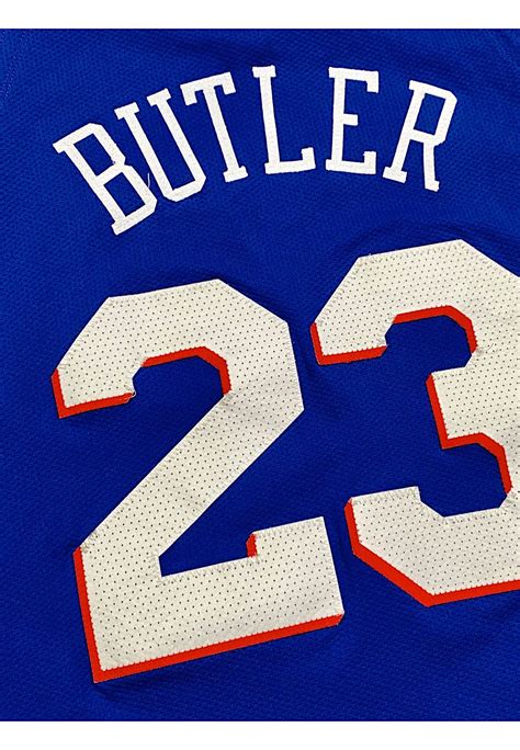 Lot Detail 2018 19 Jimmy Butler Philadelphia 76ers Playoffs Game Used Jersey