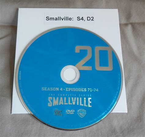 1 New Smallville Season 4 Disc 2 Replacement Dvd Disc 20 Single