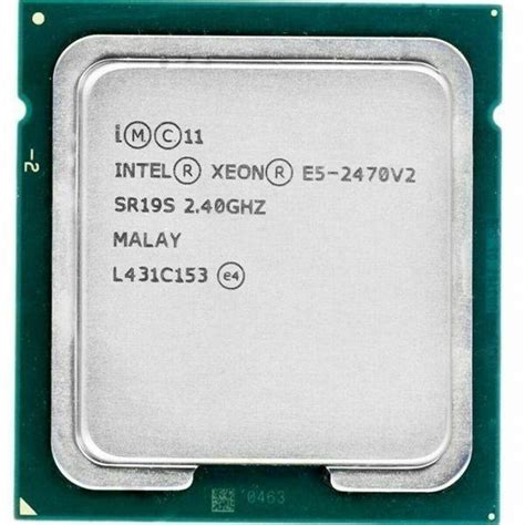 2個セット Intel Xeon E5-2470 v2 SR19S 10C 2.4GHz 25MB 95W LGA 1356 DDR3 ...