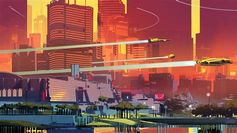 1920x1080 1920x1080 Kvacm Illustration Digital Art Artwork Cityscape