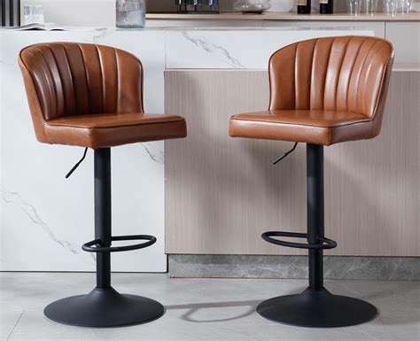 Amazon CIMOTA Swivel Bar Stools Set Of 2 Modern Island Chairs