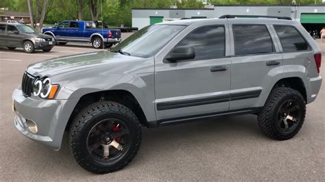 2006 Jeep Grand Cherokee Custom Lifted 4x4 Srt8 Bumper Conversion Youtube