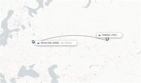 Direct Non Stop Flights From Tomsk To Moscow Schedules