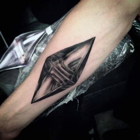 70 Diamond Tattoo Designs for Men