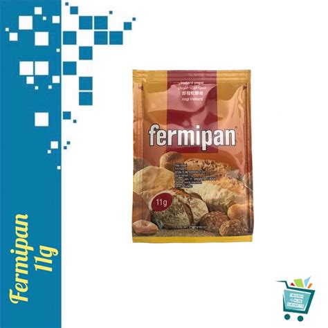 Jual Fermipan Ragi Instan Yeast Ragi Kering Sachet 11g Shopee