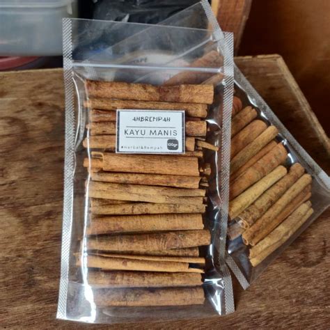 Jual Kayu Manis Batang Cinnamon Batang Gr Shopee Indonesia