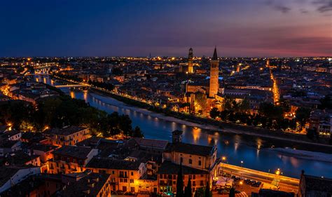 building, Italy, residential district, dusk, sky, architecture, built structure, illuminated ...