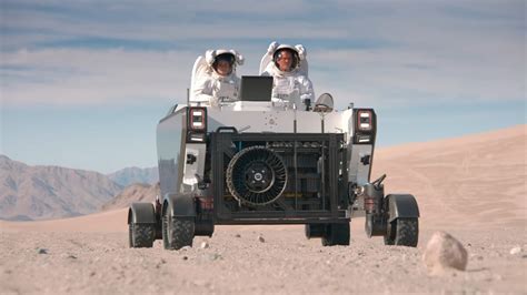 Así Es Flex Una Propuesta De Coche Para Que Los Astronautas Se Muevan