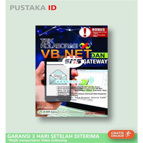 Jual Buku Trik Kolaborasi Vb Net Dan Sms Gateway Shopee Indonesia