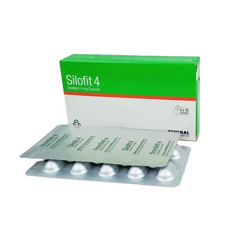 Silofit | 4 mg | Capsule | সিলোফিট ৪ মি.গ্রা. ক্যাপসুল | General ...