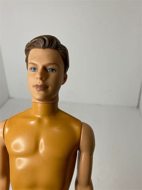 Mattel Barbie Fashionista Ken Doll Nude Molded Hair Ll Ebay