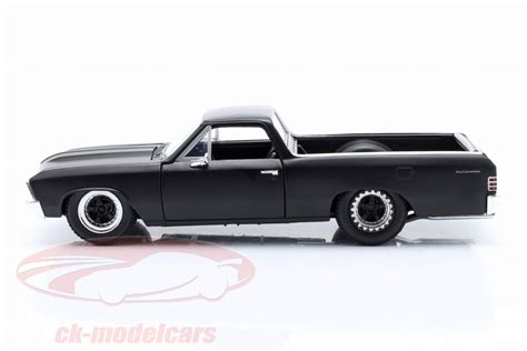 Jadatoys 124 Chevrolet El Camino 1967 Fast X Fast And Furious 10 Mattschwarz 253203086