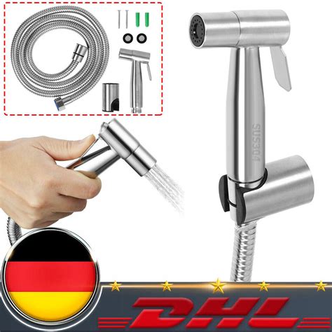 Bidet Brause Mit Halter Edelstahl Wc Hand Duschkopf Intim Hygiene