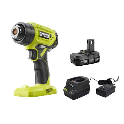 Ryobi 18v One Cordless Heat Gun Kit Includes P3150 Heat Gun P102 Lithium Ion Battery Pack