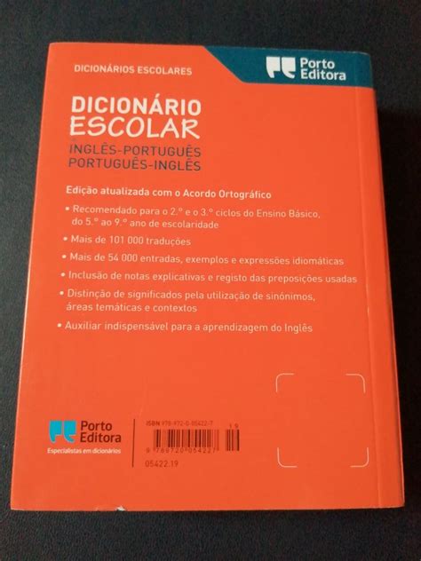 Dicionário Inglês Português E Português Inglês Oferta Dos Portes Cidade Da Maia • Olx Portugal